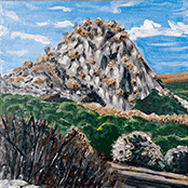 Punta Badde Urbara overrun by Fire