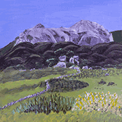 Looking South to Monte Oe